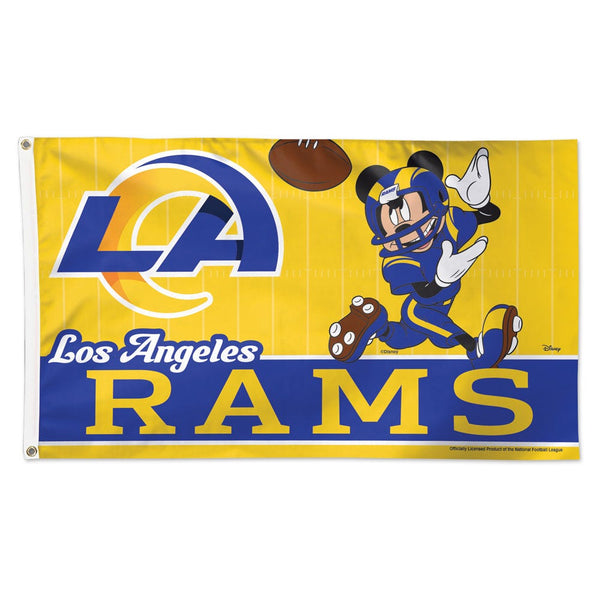 Los Angeles Rams / Disney Flag - Deluxe 3' X 5'