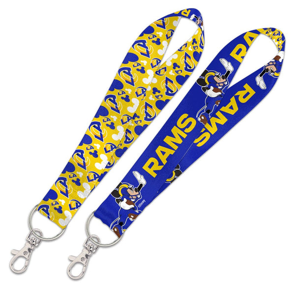 Los Angeles Rams / Disney Lanyard Key Strap 1"