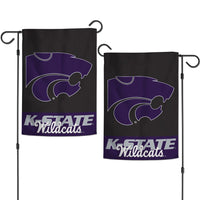 Kansas State Wildcats Applique Garden Flags 12.5" x 18"