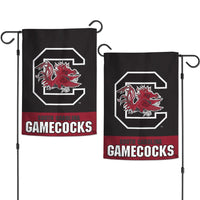 South Carolina Gamecocks Applique Garden Flags 12.5" x 18"