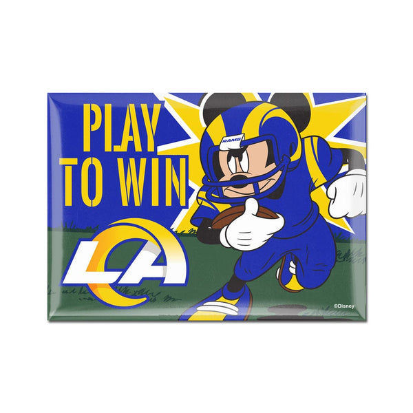Los Angeles Rams / Disney Metal Magnet 2.5" x 3.5"