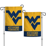 West Virginia Mountaineers Applique Garden Flags 12.5" x 18"