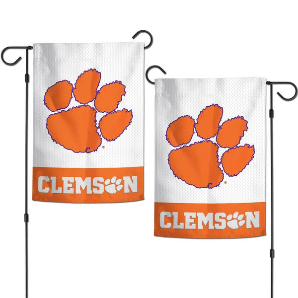 Clemson Tigers Applique Garden Flags 12.5" x 18"