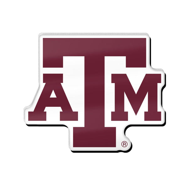 Texas A&M Aggies Primary Acrylic Pin Jewelry Card