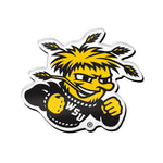 Wichita State Shockers PRIMARY Acrylic Pin Jewelry Card
