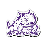 TCU Horned Frogs SECONDARY Acrylic Pin Jewelry Card