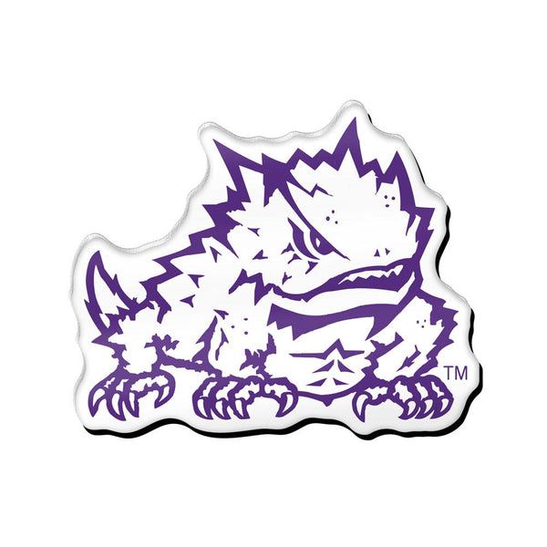 TCU Horned Frogs SECONDARY Acrylic Pin Jewelry Card