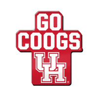 Houston Cougars Slogan Acrylic Pin Jewelry Card