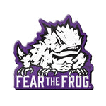 TCU Horned Frogs Slogan Acrylic Pin Jewelry Card