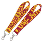 Wholesale-USC Trojans Lanyard Key Strap 1"