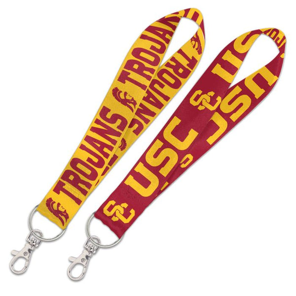 Wholesale-USC Trojans Lanyard Key Strap 1"