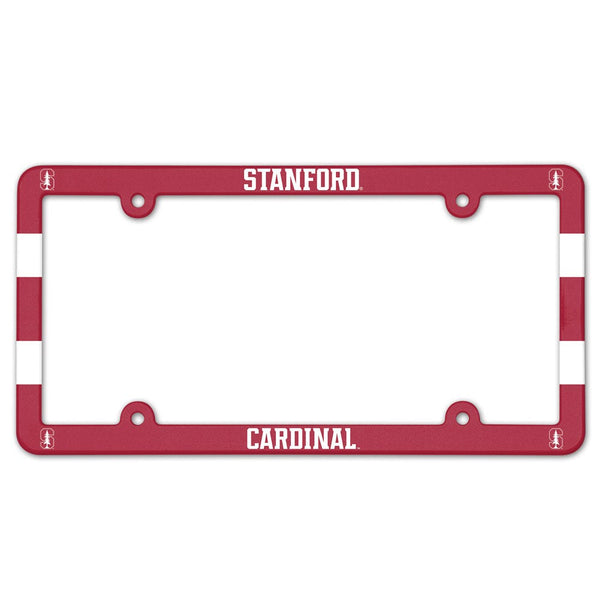 Stanford Cardinal Lic Plate Frame Full Color
