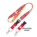 Calgary Flames HARVEY THE HOUND Lanyard w/detachable buckle 1"