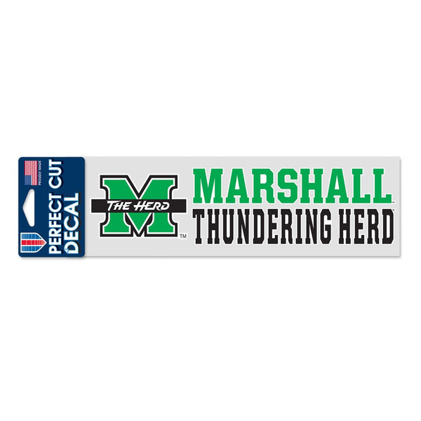 Marshall Thundering Herd Perfect Cut Decals 3" x 10"