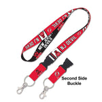 New Jersey Devils NJ DEVIL Lanyard w/detachable buckle 1"