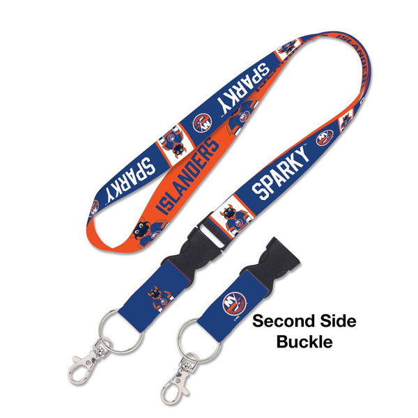 New York Islanders SPARKY Lanyard w/detachable buckle 1"