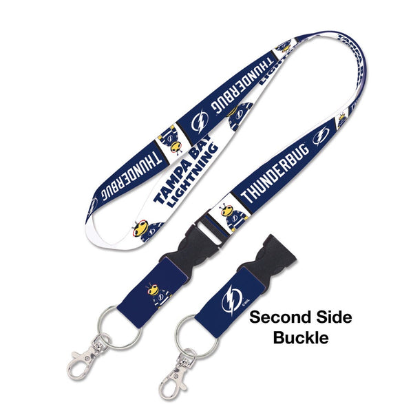 Tampa Bay Lightning THUNDERBUG Lanyard w/detachable buckle 1"