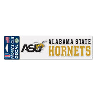 Wholesale-Alabama State Hornets STACKED Perfect Cut Decals 3" x 10"