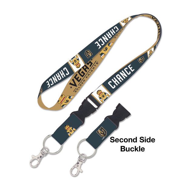 Vegas Golden Knights CHANCE Lanyard w/detachable buckle 1"
