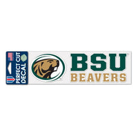 Wholesale-Bemidji State Beavers STACKED Perfect Cut Decals 3" x 10"