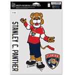 Florida Panthers STANLEY C. PANTHER Multi Use 3 Fan Pack
