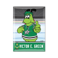 Dallas Stars VICTOR E. GREEN Metal Magnet 2.5" x 3.5"