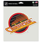 Vancouver Canucks / Vintage NHL Perfect Cut Color Decal 8" x 8"