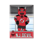 New Jersey Devils NJ DEVIL Metal Magnet 2.5" x 3.5"