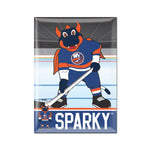 New York Islanders SPARKY Metal Magnet 2.5" x 3.5"