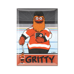 Philadelphia Flyers GRITTY Metal Magnet 2.5" x 3.5"