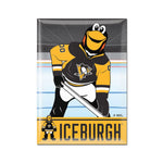 Pittsburgh Penguins ICEBURGH Metal Magnet 2.5" x 3.5"