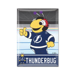 Tampa Bay Lightning THUNDERBUG Metal Magnet 2.5" x 3.5"