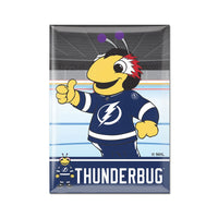 Tampa Bay Lightning THUNDERBUG Metal Magnet 2.5" x 3.5"