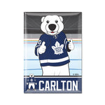 Toronto Maple Leafs CARLTON Metal Magnet 2.5" x 3.5"