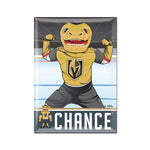 Vegas Golden Knights CHANCE Metal Magnet 2.5" x 3.5"