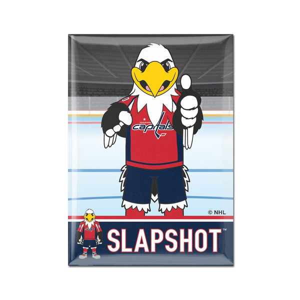 Washington Capitals SLAPSHOT Metal Magnet 2.5" x 3.5"