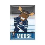 Winnipeg Jets MOOSE Metal Magnet 2.5" x 3.5"