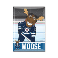 Winnipeg Jets MOOSE Metal Magnet 2.5" x 3.5"