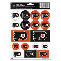 Philadelphia Flyers Vinyl Sticker Sheet 5" x 7"