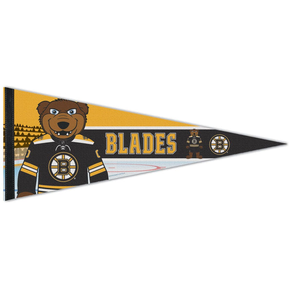 Boston Bruins BLADES Premium Pennant 12" x 30"