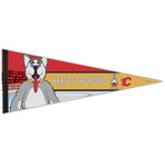 Calgary Flames HARVEY THE HOUND Premium Pennant 12" x 30"