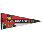 Chicago Blackhawks TOMMY HAWK Premium Pennant 12" x 30"