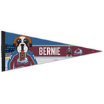 Colorado Avalanche BERNIE Premium Pennant 12" x 30"