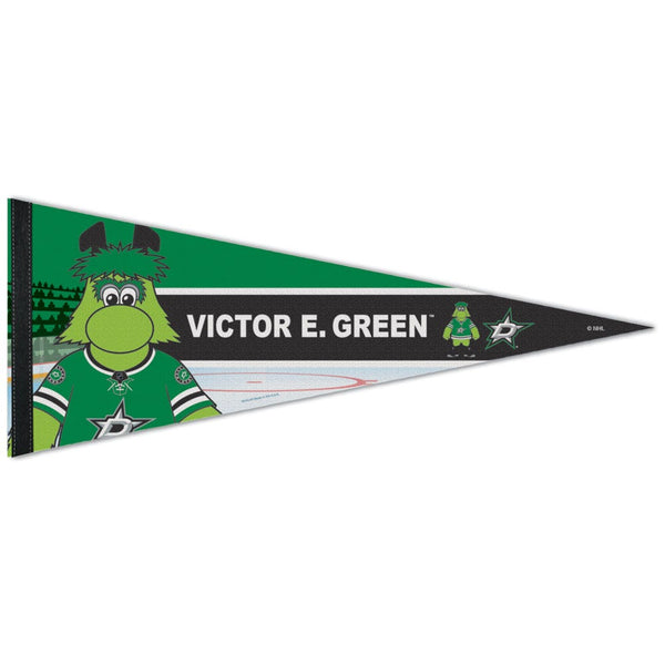 Dallas Stars VICTOR E. GREEN Premium Pennant 12" x 30"