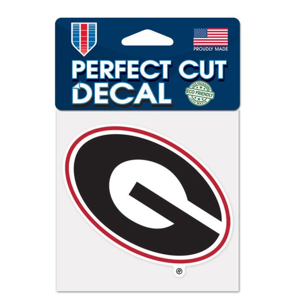 Wholesale-Georgia Bulldogs Perfect Cut Color Decal 4" x 4"