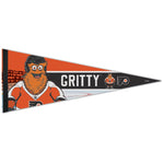 Philadelphia Flyers GRITTY Premium Pennant 12" x 30"