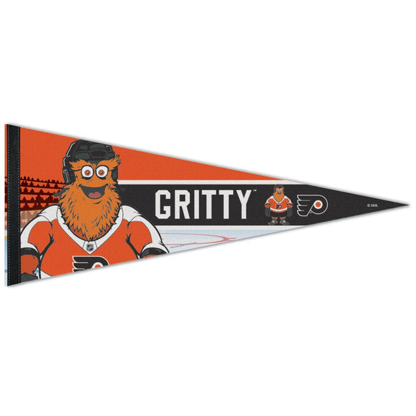 Philadelphia Flyers GRITTY Premium Pennant 12" x 30"