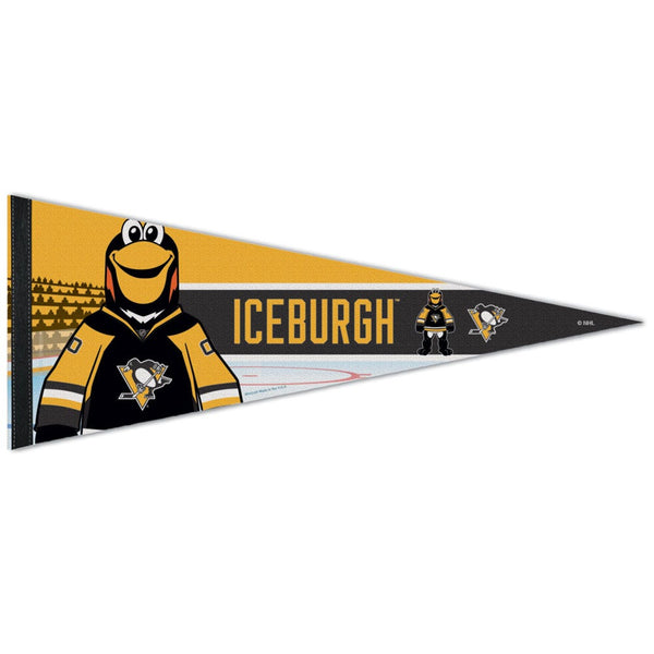 Pittsburgh Penguins ICEBURGH Premium Pennant 12" x 30"