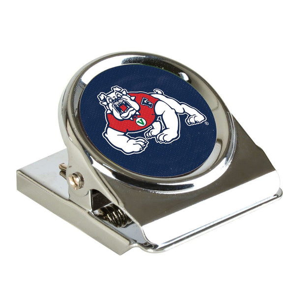Fresno State Bulldogs Metal Magnet Clip