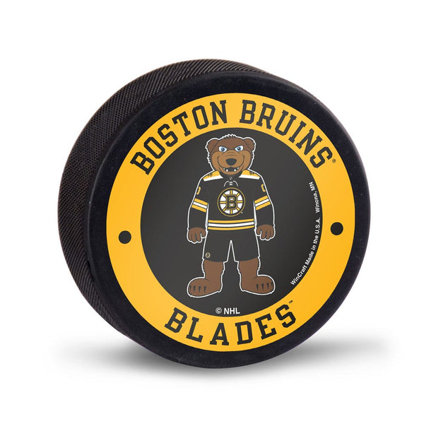 Boston Bruins BLADES Hockey Puck Packaged
